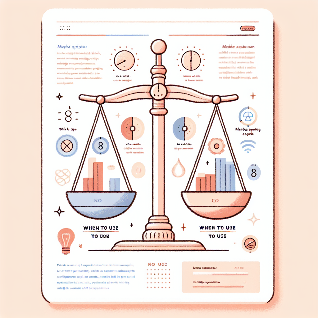 متى تستخدمه ومتى لا؟